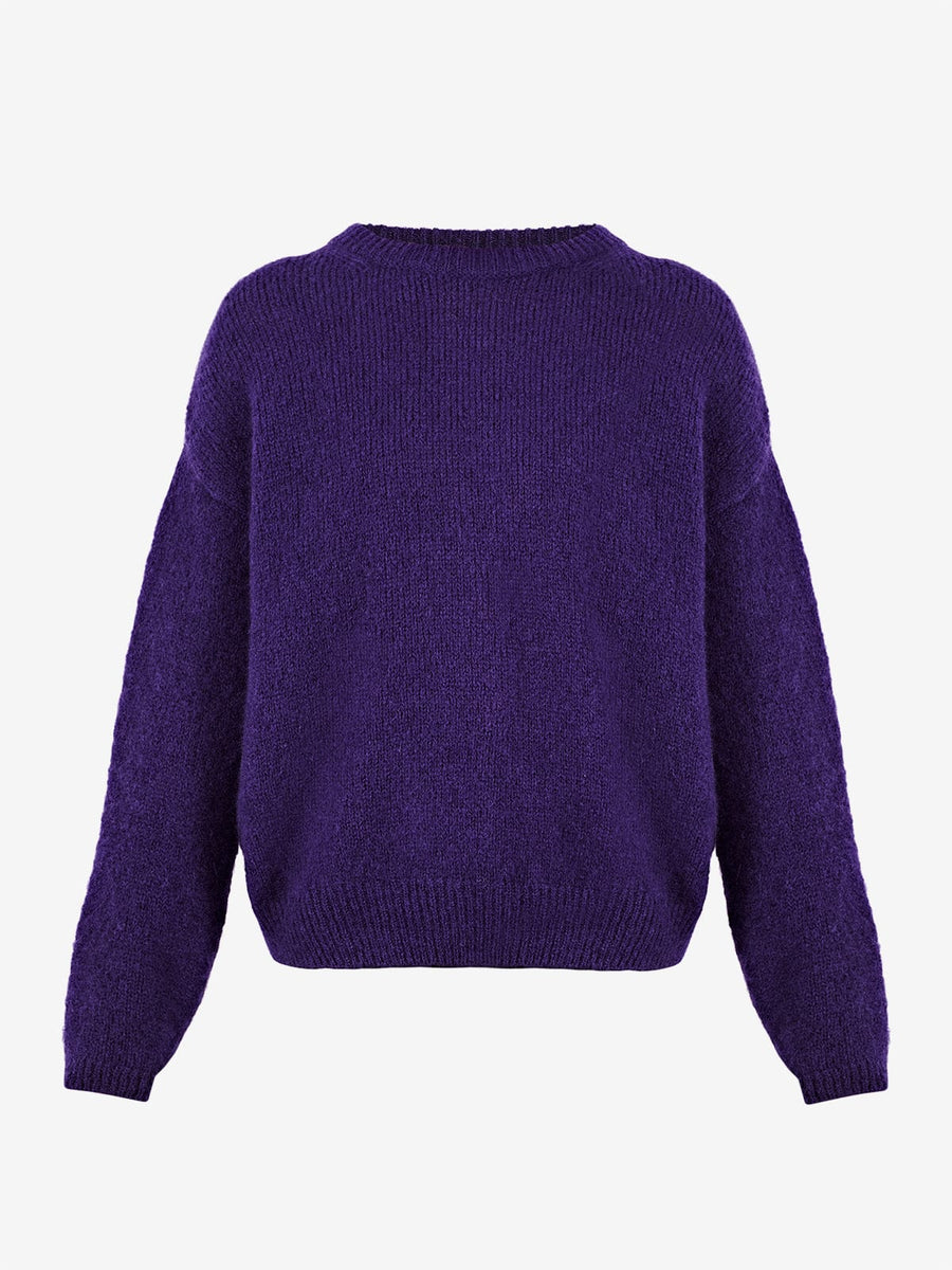 Leon & Harper Naomi Mohair-Blend Crew-Neck Jumper | IRIS Fashion