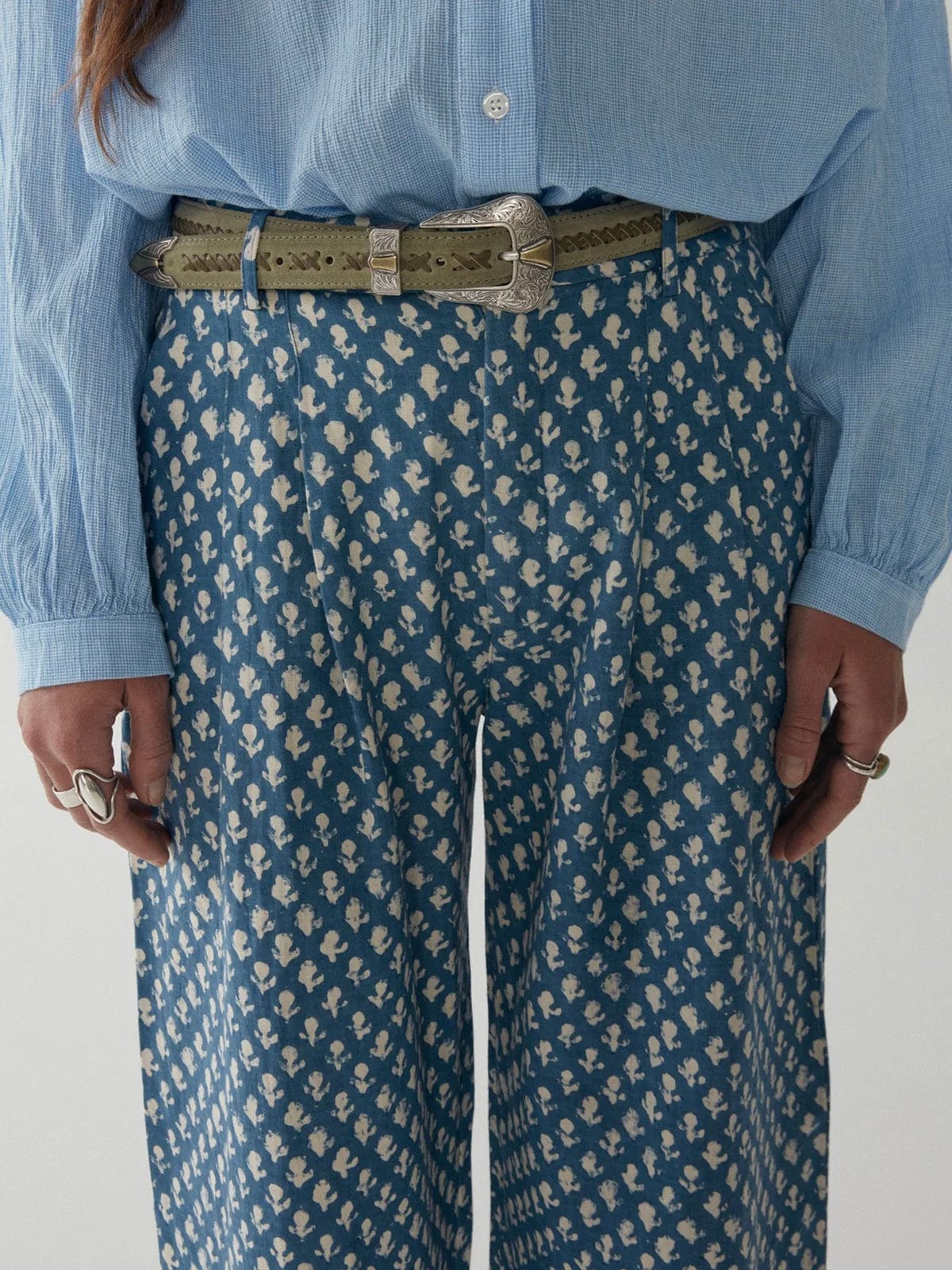 Indria Pants - Blue