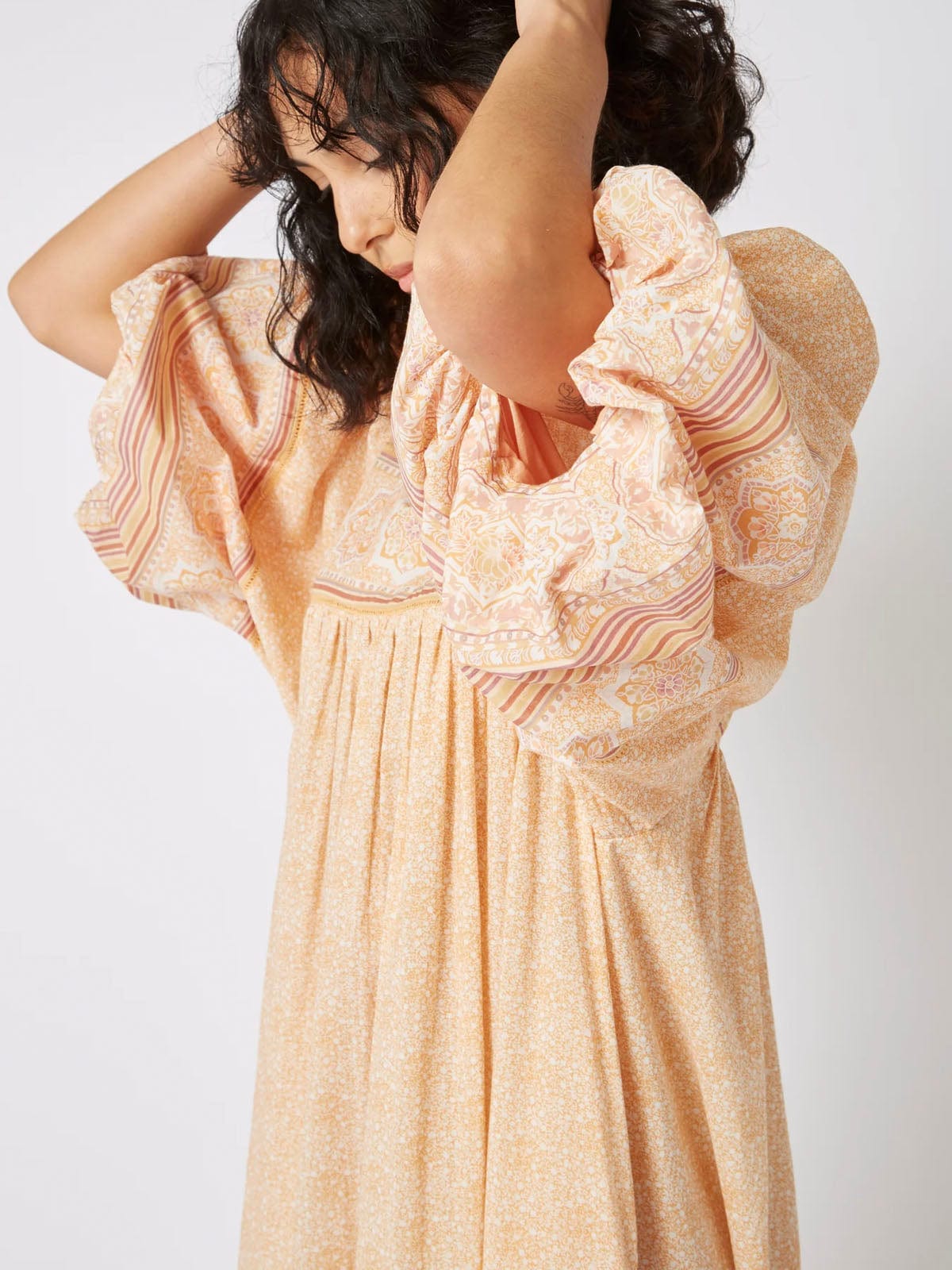 Meadow Dress - Peach