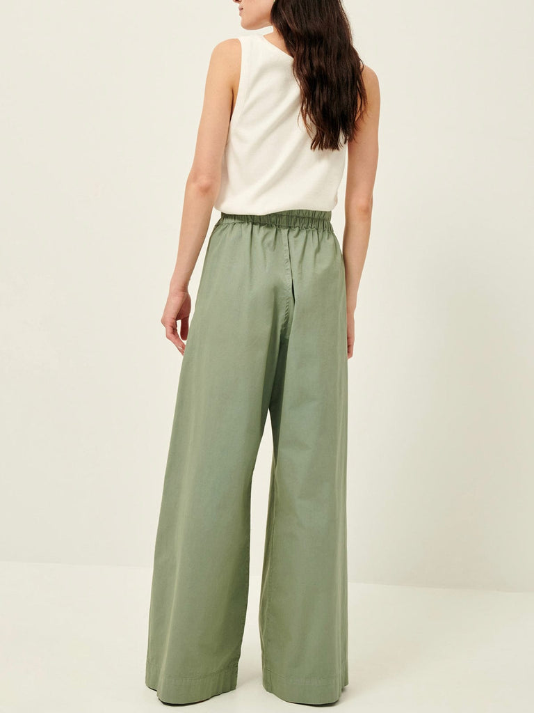 Sessùn Ridye Flare Pants - Green | IRIS Fashion