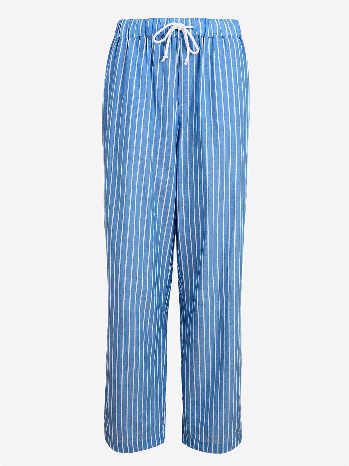 Roller Stripe Trousers - Blue and White