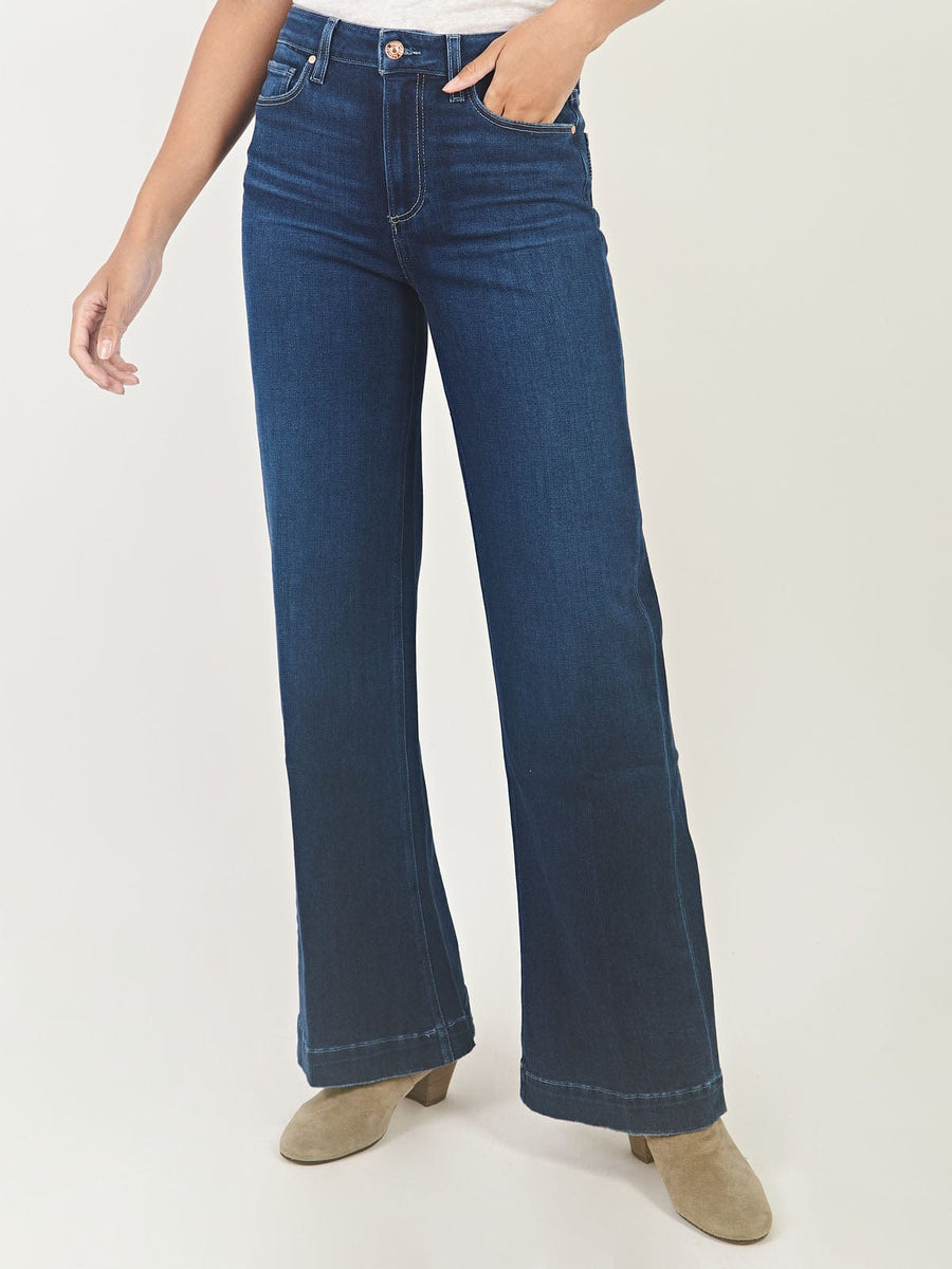 Paige Denim Leenah Wide Leg Denim Jeans | IRIS Fashion