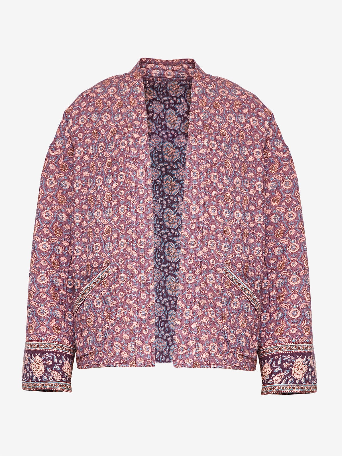Lennon Quilt Reversible Jacket- Vintage Pink