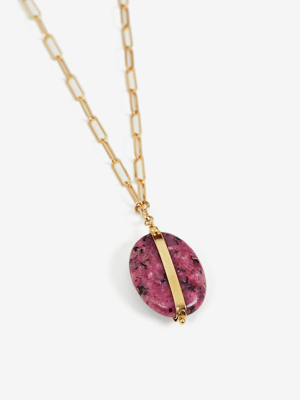 Shell Necklace- Fuscia